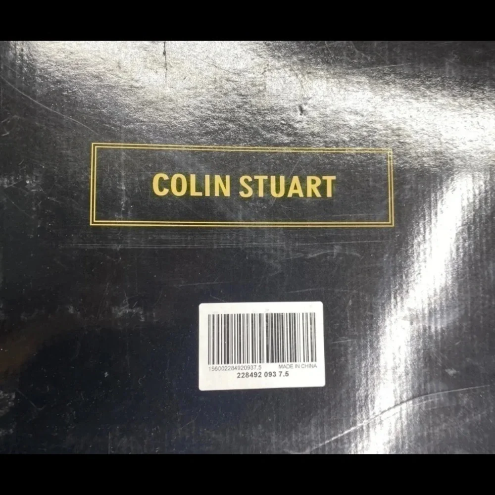 Colin Stuart Boots Stock# 228492-093 Black Size 7.5B NEW With Box